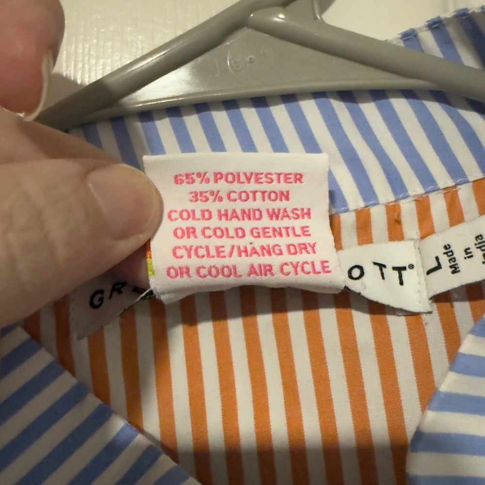 Gretchen Scott Button Down Large - image 8